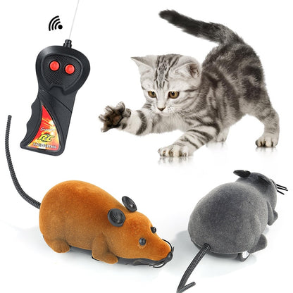 Wireless Remote-Cntrolled Toy Mouse