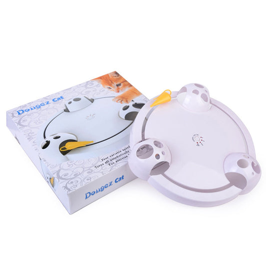 Interactive Mouse Pounce Toy