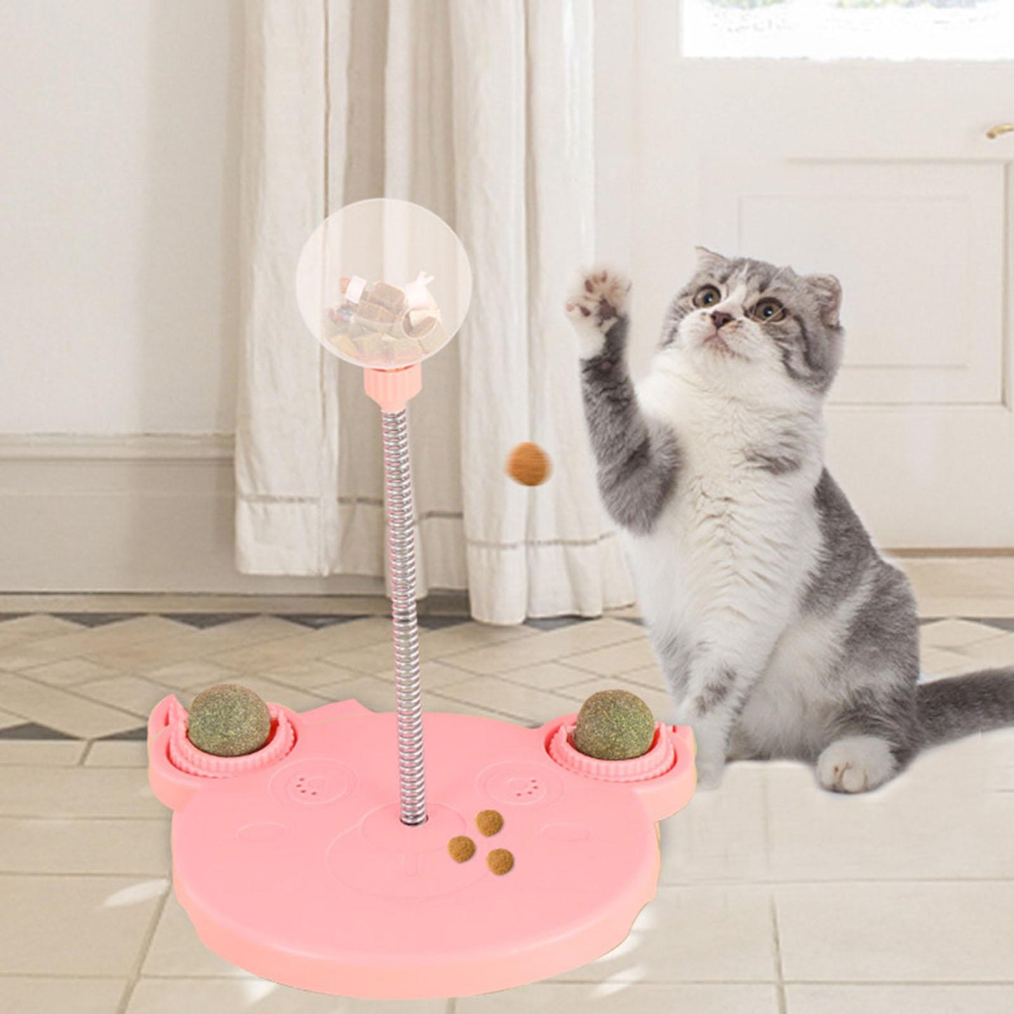 Leaking Treats Ball Pet Feeder Toy